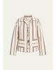 Alix of Bohemia Francis Striped Linen-Cotton Jacket - 1