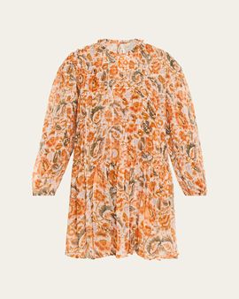 Alix of Bohemia Juno Topaz Flower Mini Dress