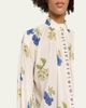 Alix of Bohemia Poet Long-Sleeve Floral Cotton Blouse - 5