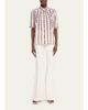 Alix of Bohemia Winnie Roseband Puff-Sleeve Blouse - 2