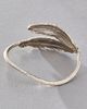 Alkemie Alkemie Sterling Silver Double Feather Bangle - 2