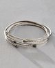 Alkemie Alkemie Sterling Silver Serpent Bangle - 1