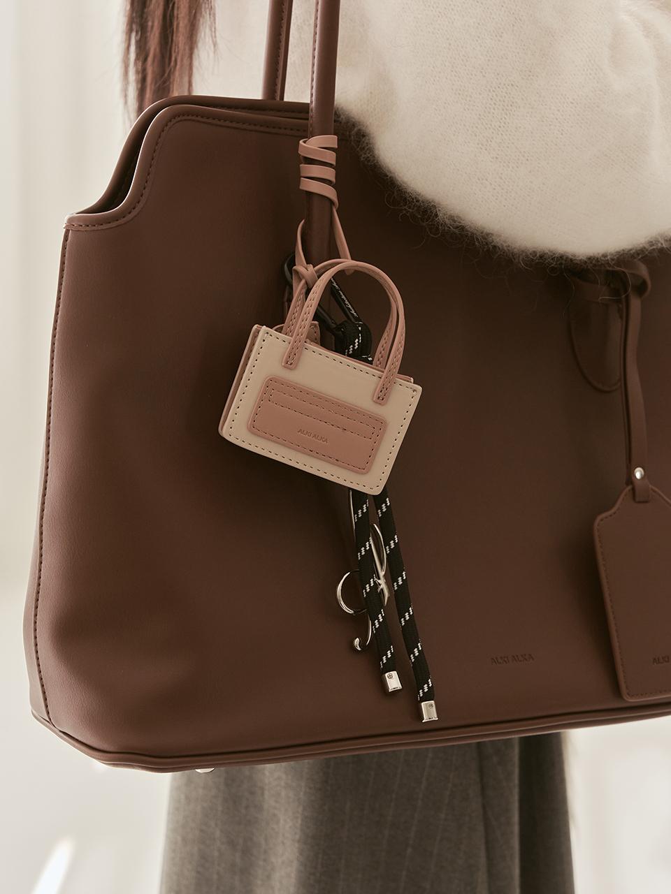 ALKI ALKA Artificial Leather Mini Charm Bag