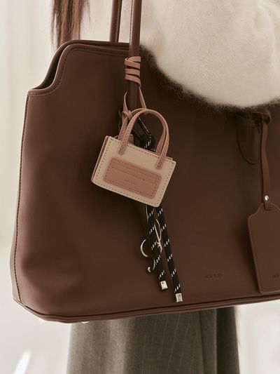 ALKI ALKA Artificial Leather Mini Charm Bag