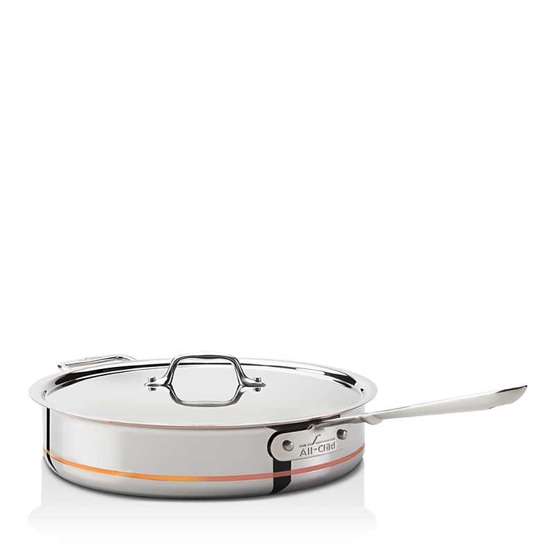 All-clad All-Clad Copper Core 5-Quart Copper Core Saute Pan with Lid