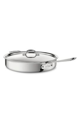 All-Clad All-Clad D3 6-Quart Sauté Pan With Lid