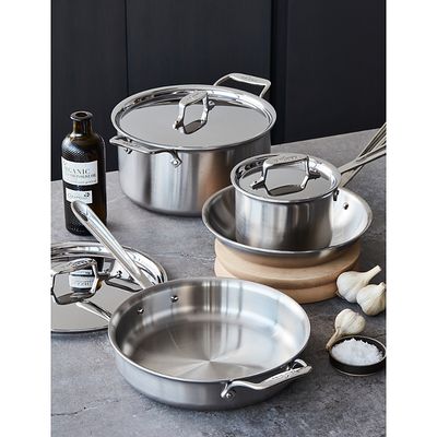 All-clad All-Clad d5 Stainless Brushed 7-Piece Cookware Set
