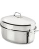 All-clad All Clad Stainless Steel Covered Oval Roaster - 1