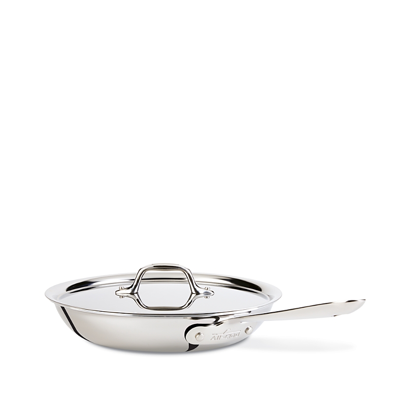 All-clad D3 Stainless Steel 10 Fry Pan with Lid