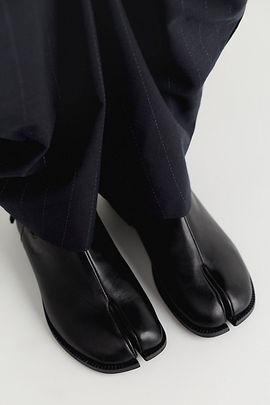 All Black All Black Split-Toe Chelsea Boots