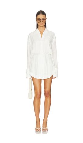 slim fit dress slacks Sonya Mini Dress - Light Blue - Final Sale
