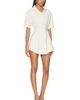 ALL THE WAYS ALL THE WAYS Charitie Short Sleeve Button Up Mini Dress - 2