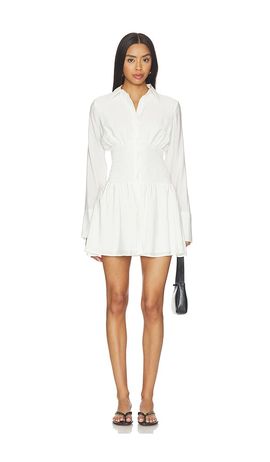 sonya flare mini dress Sonya Mini Dress - Light Blue main image 1