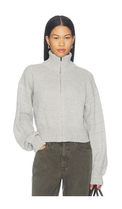 ALL THE WAYS ALL THE WAYS Dakota Zip Front Sweater