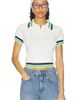ALL THE WAYS ALL THE WAYS Hazel Knit Polo Top - 1