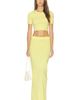 ALL THE WAYS ALL THE WAYS Keeva Knit Maxi Skirt Set - 1