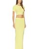 ALL THE WAYS ALL THE WAYS Keeva Knit Maxi Skirt Set - 2