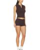 ALL THE WAYS ALL THE WAYS Leia Knit Short Set - 2