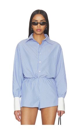 ALL THE WAYS ALL THE WAYS Lucinda Button Down Top