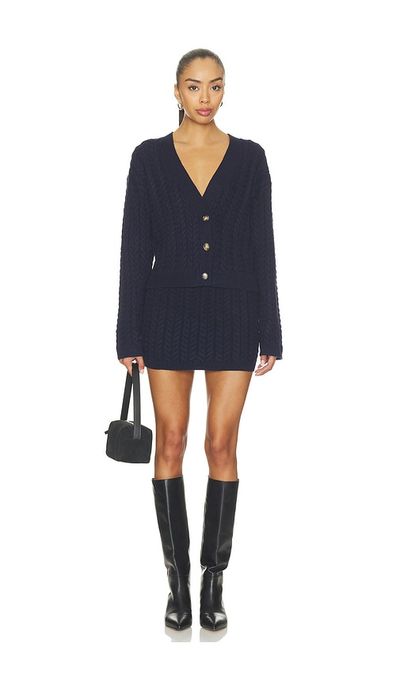 ALL THE WAYS ALL THE WAYS Nikola Knit Mini Skirt Set