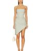 ALL THE WAYS ALL THE WAYS Talon Asymmetrical Mini Dress - 1