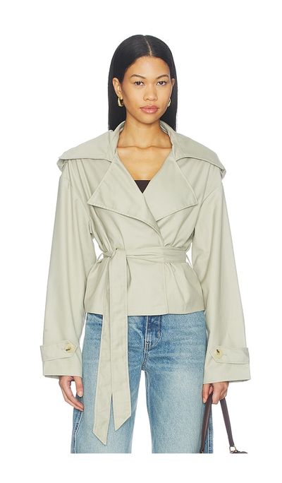 ALL THE WAYS ALL THE WAYS Teyana Cropped Trench