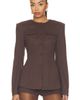 ALL THE WAYS ALL THE WAYS Trina Collarless Blazer - 1