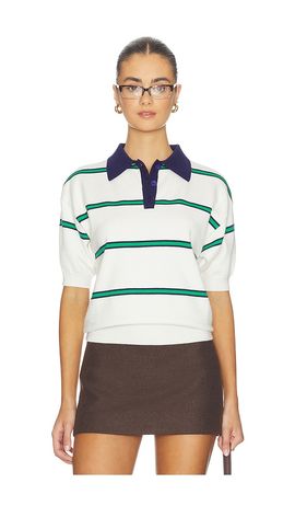 ALL THE WAYS ALL THE WAYS x Ivana Ramirez Francesca Polo Top