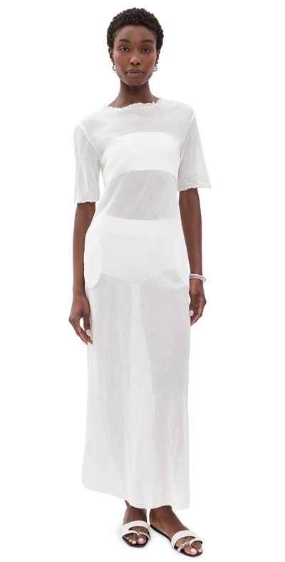 ALL THREE ALL THREE Amara Dress White