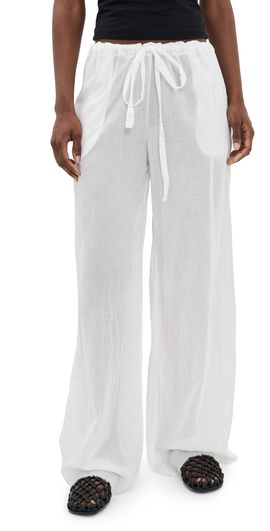 ALL THREE ALL THREE Demi Pants White