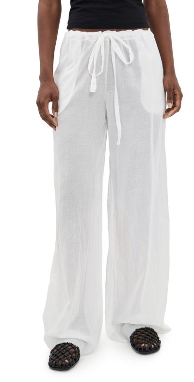 ALL THREE ALL THREE Demi Pants White