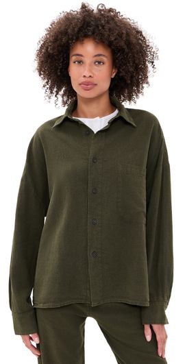 ALL THREE ALL THREE Erin Shirt Olive