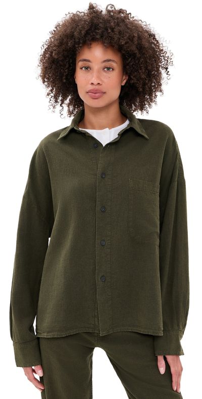 ALL THREE ALL THREE Erin Shirt Olive