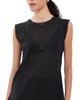 ALL THREE ALL THREE Iris Gauze Tank Black - 1