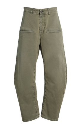 All Three All Three Kenny Cotton BarrelLeg Pants