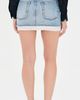 ALL THREE ALL THREE Nyra Mini Skirt Light Wash - 3