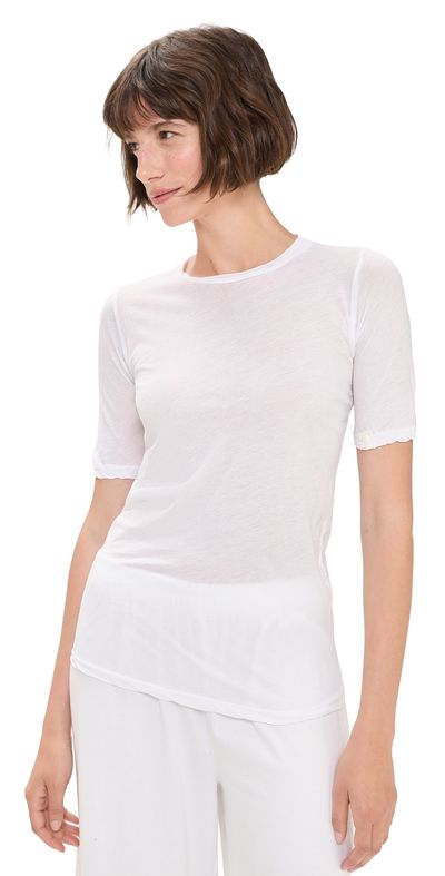 ALL THREE ALL THREE Victoria 3/4 Sleeve Top White