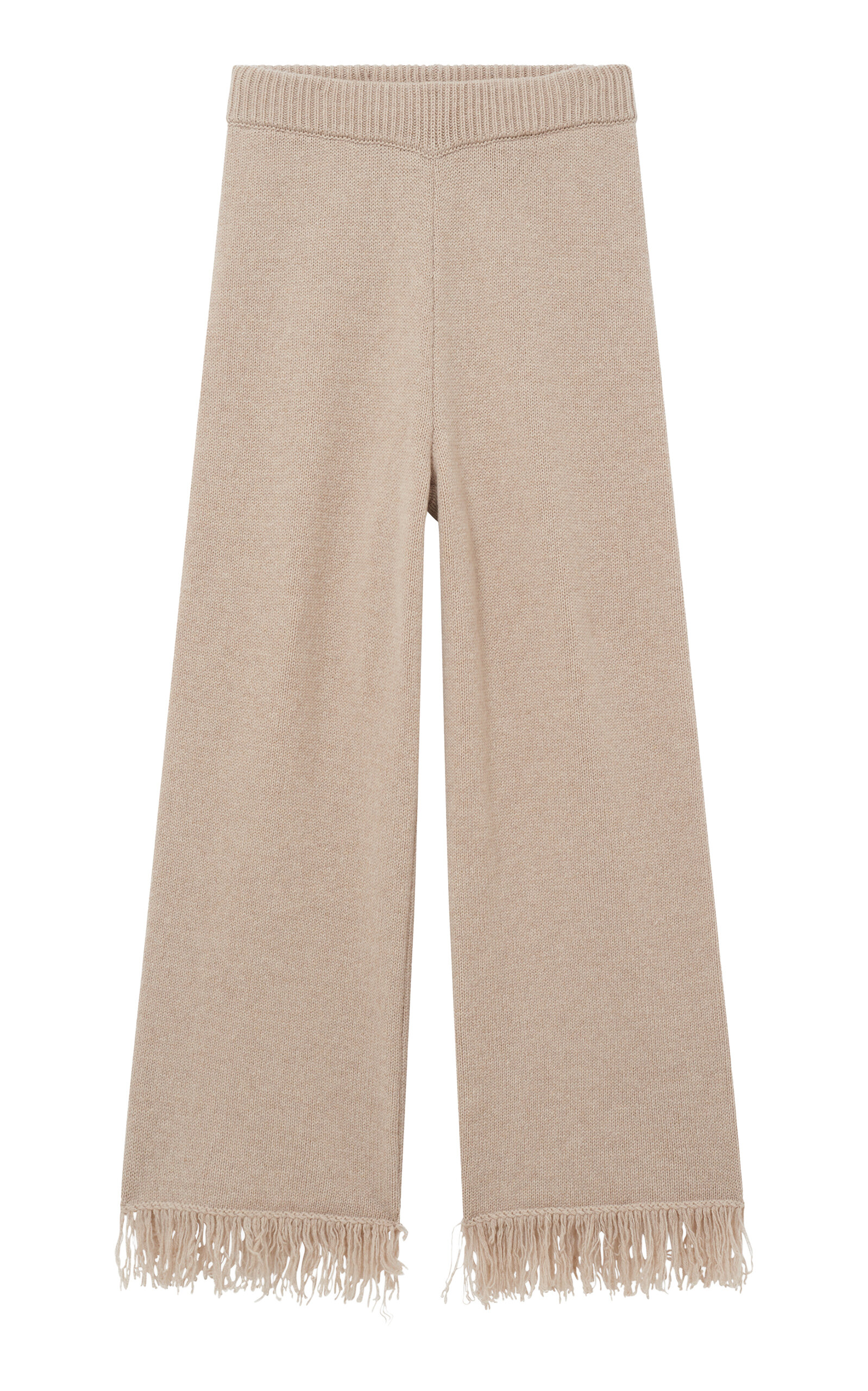 All Three All Three Von Fringed WoolCashmere Pants