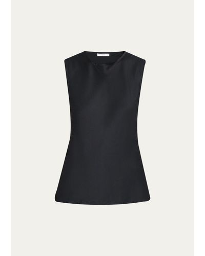 All Three Carine Silk Sleeveless Top