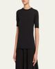 All Three Victoria Three-Quarter Sleeve Cotton Top - 4