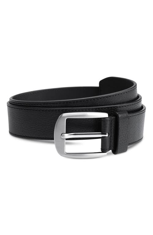 DEVOA - Black Leather Belt