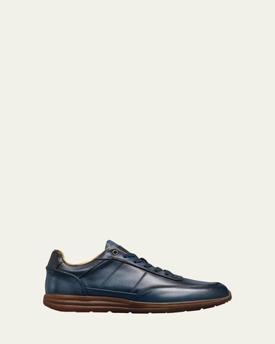 Allen Edmonds Men's Brentwood Patina Leather Low-Top Sneakers