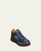 Allen Edmonds Men's Brentwood Patina Leather Low-Top Sneakers - 2