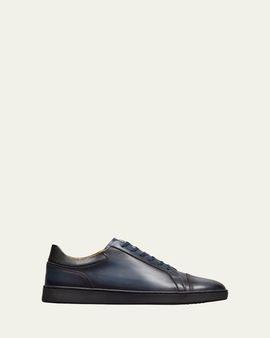 Allen Edmonds Reserve Men's Chambers Leather Cap-Toe Low-Top Sneakers