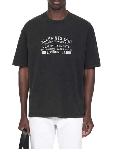 Allsaints Allsaints Abode Cotton Crewneck T-Shirt