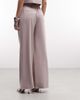 AllSaints AllSaints Aleida wide leg suit pants in lilac-Purple - 4