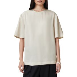 AllSaints AllSaints Amelie Satin T-Shirt