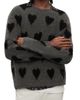 AllSaints AllSaints Amore Heart Crewneck Sweater - 1
