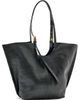 AllSaints AllSaints Ara Medium Croc Embossed Leather Tote - 3