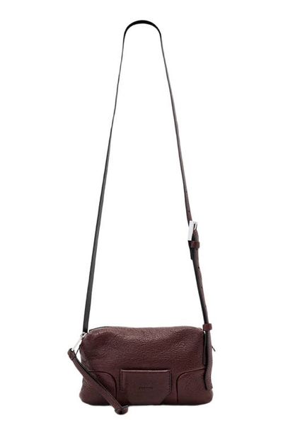 AllSaints AllSaints Ares Micro Leather Crossbody Bag